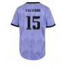 Damen Fußballbekleidung Real Madrid Federico Valverde #15 Auswärtstrikot 2022-23 Kurzarm